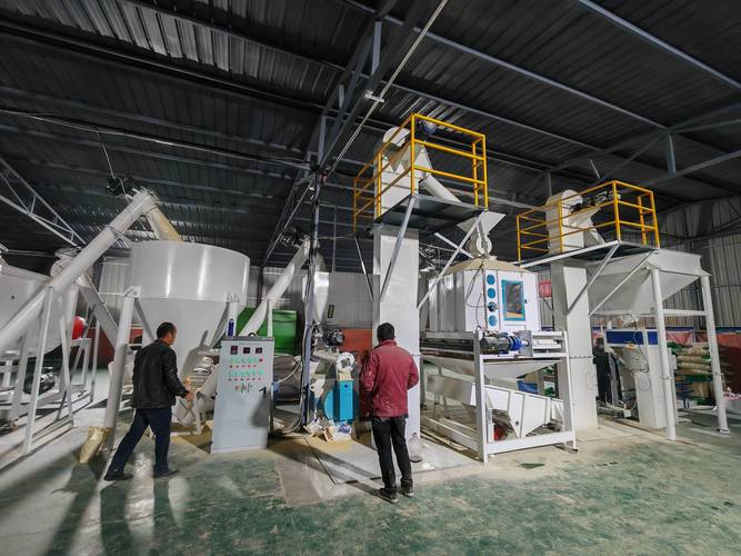 養殖場飼料顆粒加工生產機械設備廠的現代化飼料生產體系